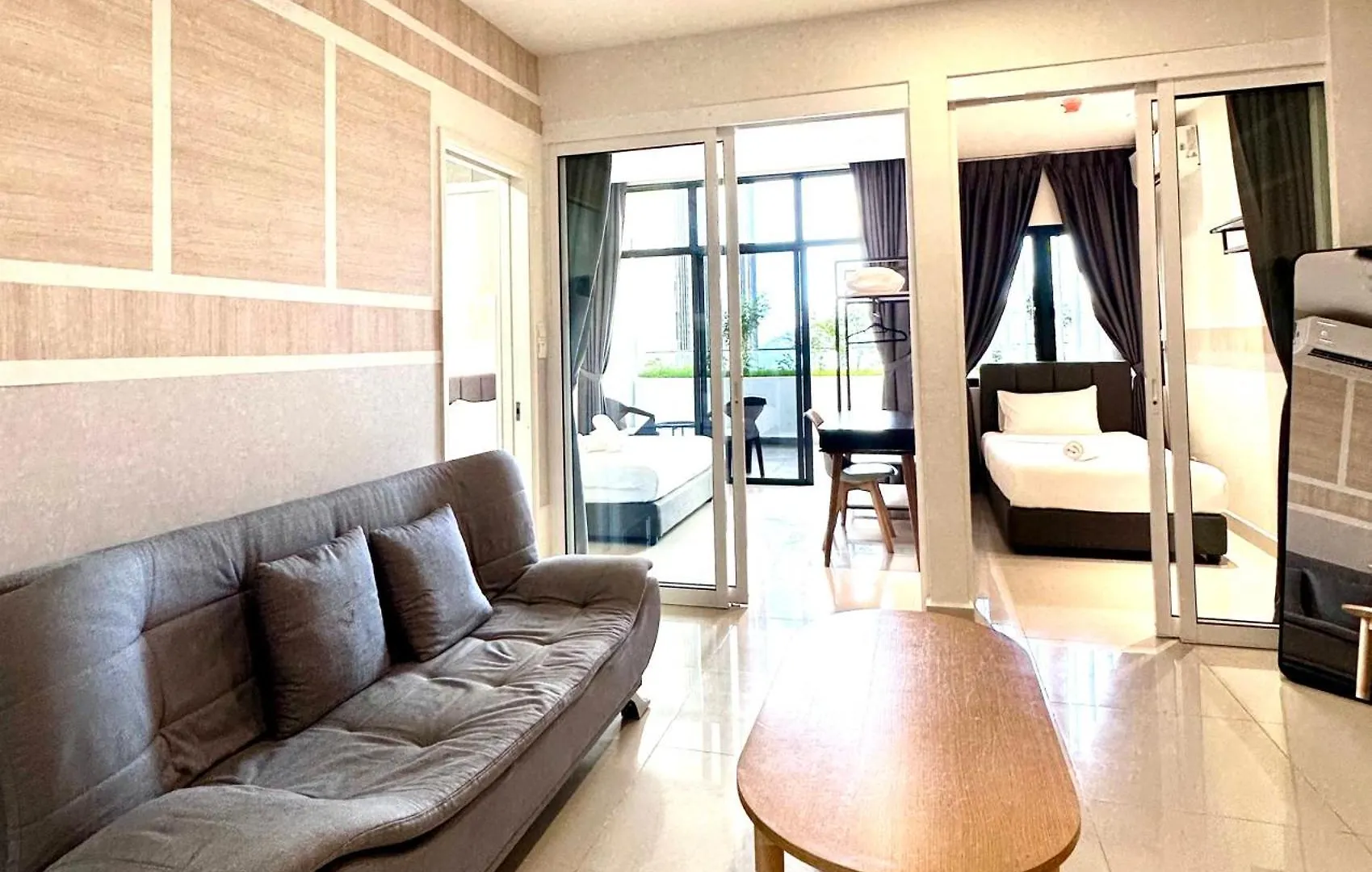 شقة Kota Kinabalu City Centre @ The Shore By Casa Yolo